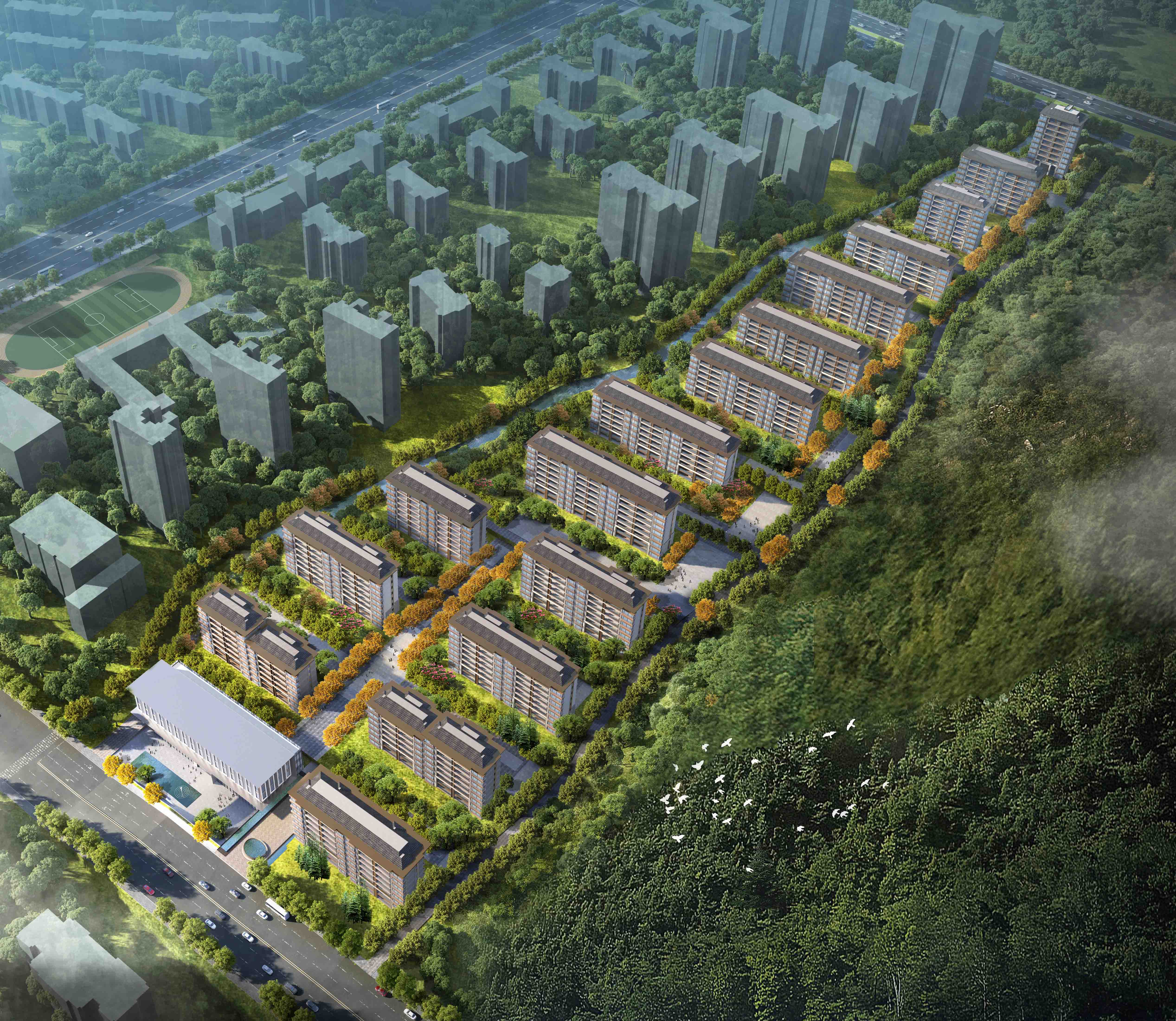 山水龙城f区(新s3地块未建部分)规划设计方案征求意见公示