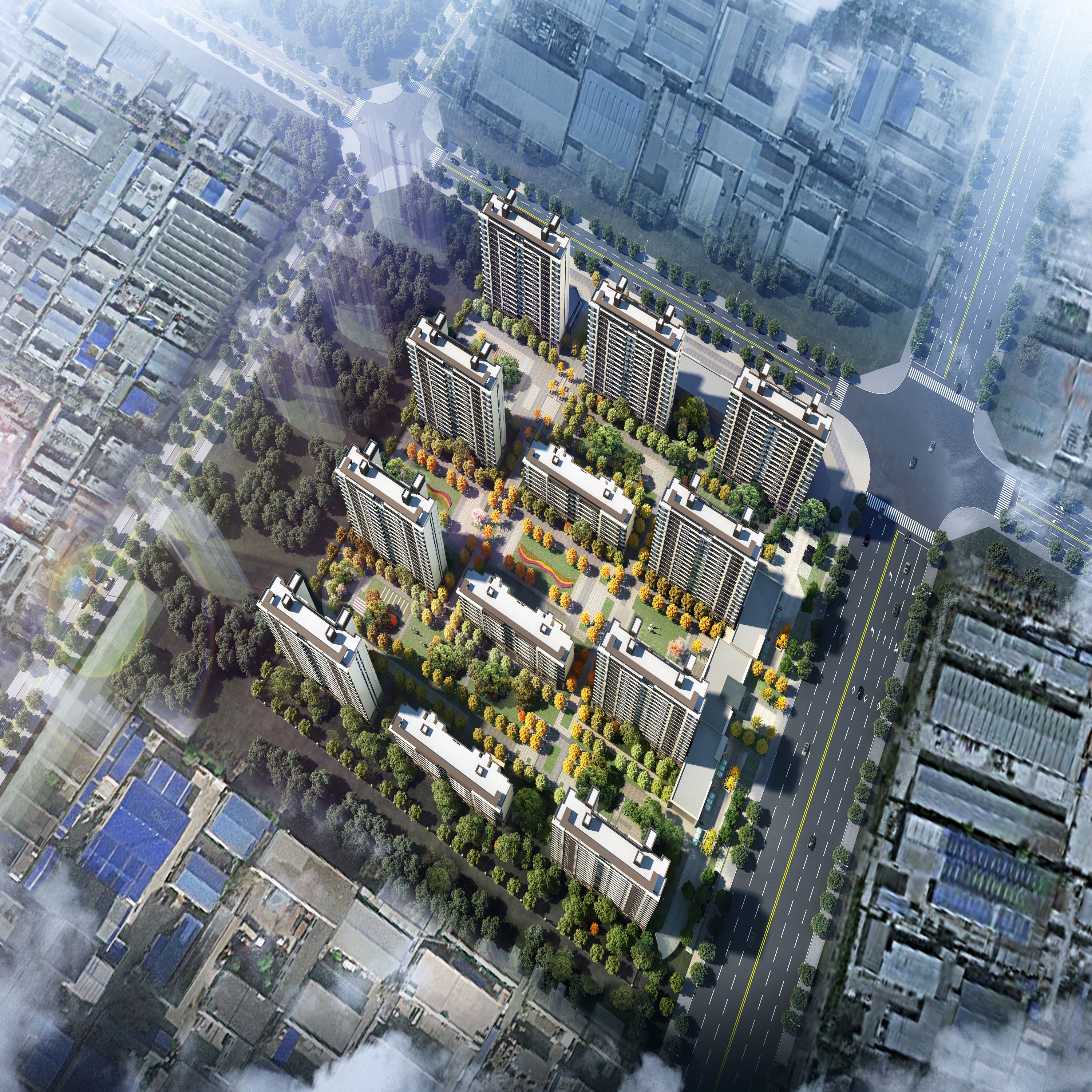 中梁拾光里小区《建设工程规划许可证》核发批前公示