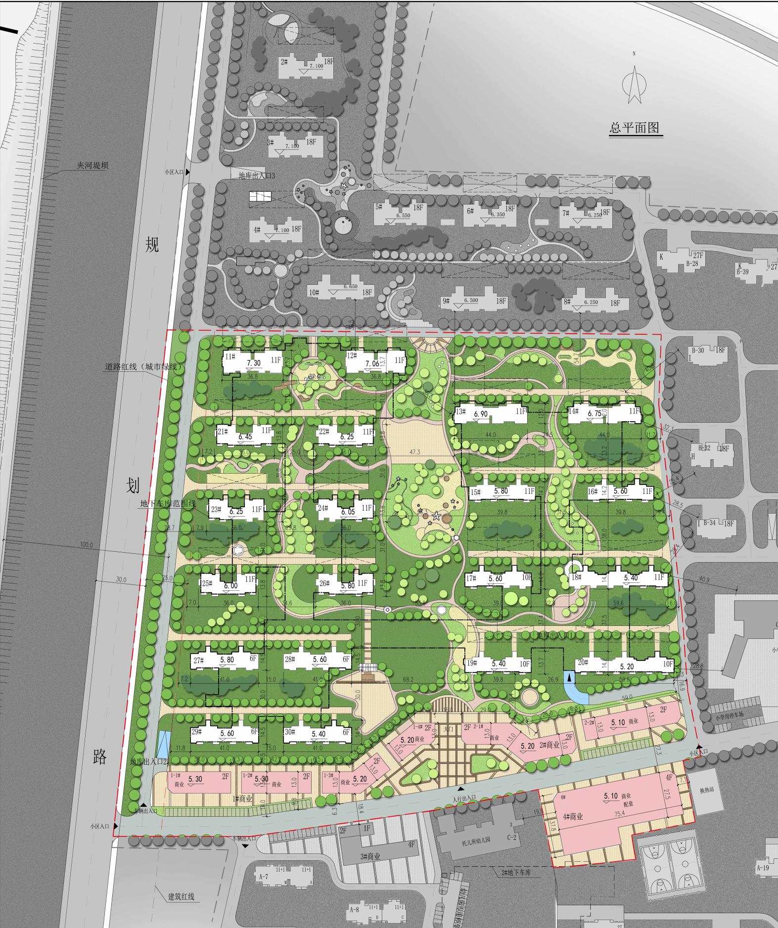 烟台市自然资源和规划局 规划公开公示 玺萌小区(逸城水岸)未建部分