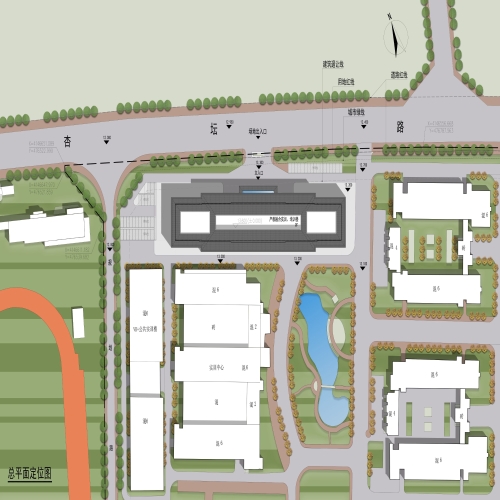 烟台汽车工程职业学院产教融合实训培训基地项目建筑设计方案公示